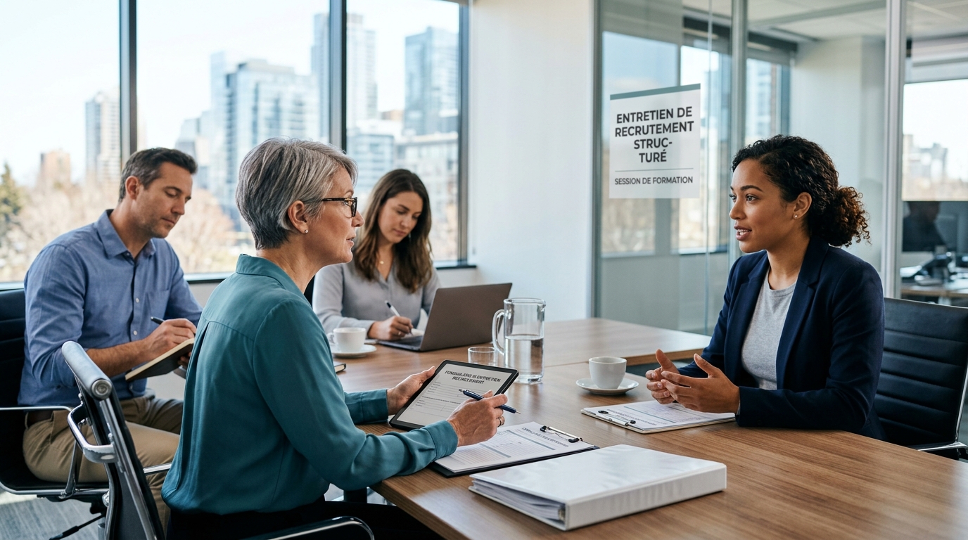 Conduire un entretien de recrutement structuré