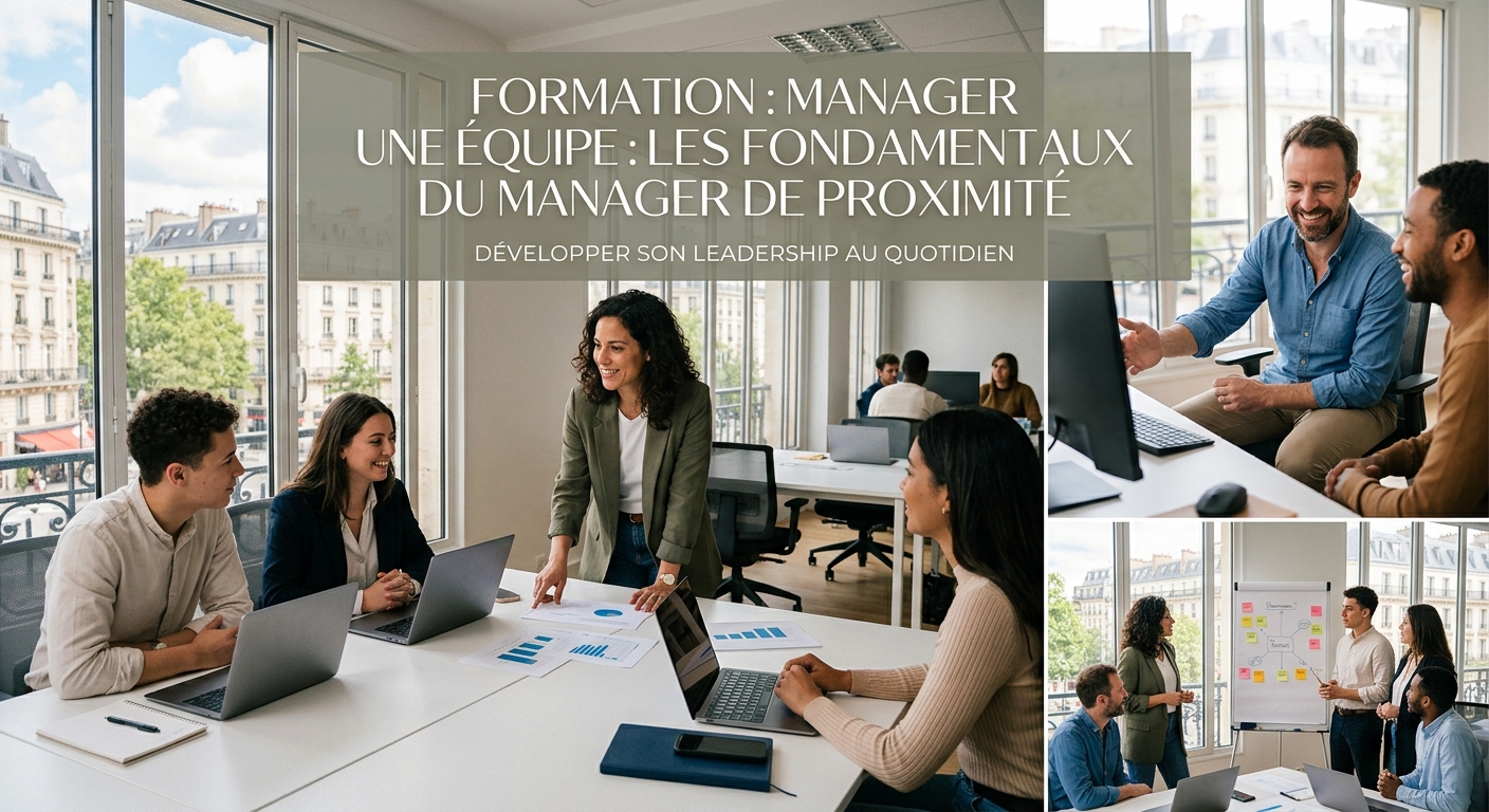 Manager une équipe : les fondamentaux du manager de proximité